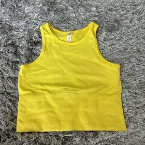Yellow Sleeveless Women's Top